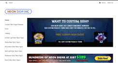 Desktop Screenshot of neonsigninc.com